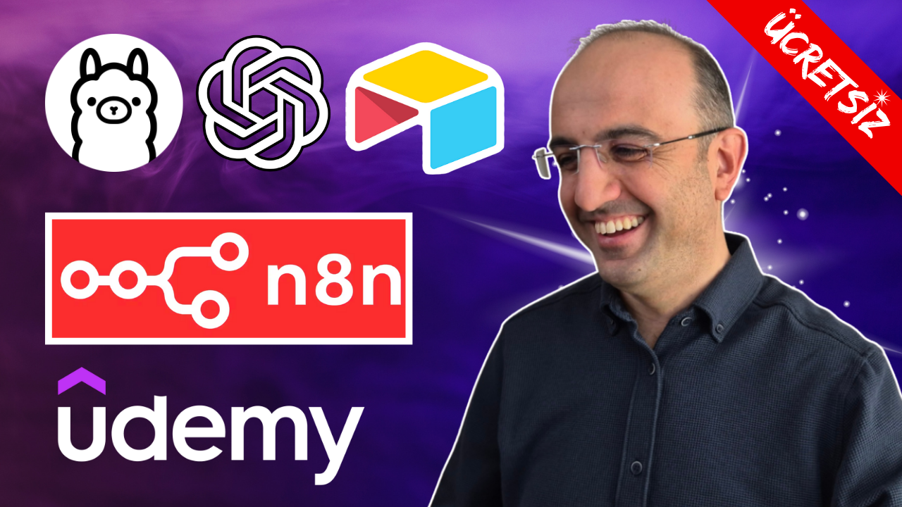 n8n ile Otomasyon kurs kapak görseli